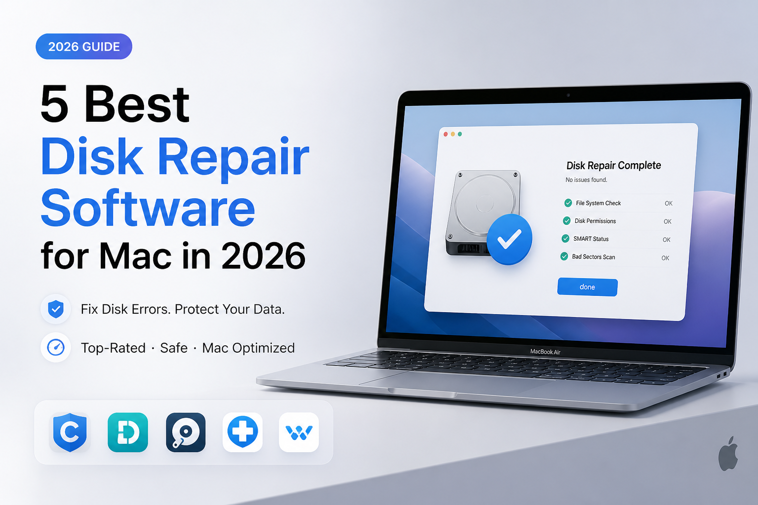 5 Best Disk Repair Software for Mac in 2026