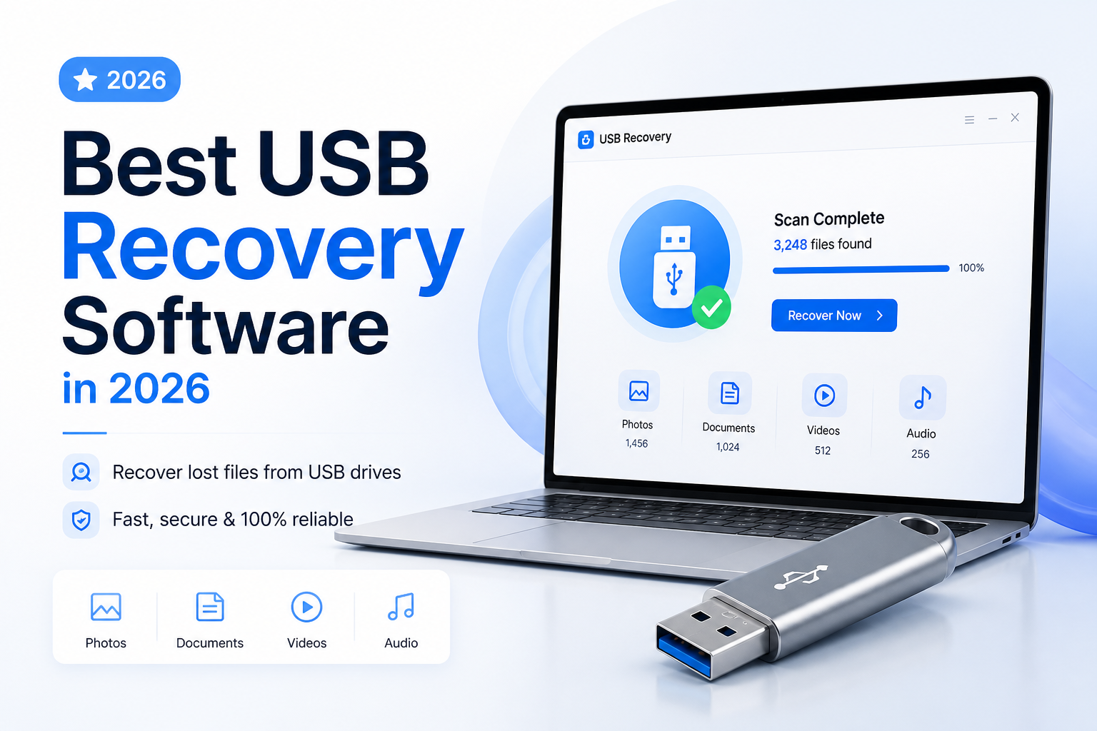 Best USB Recovery Software in 2026