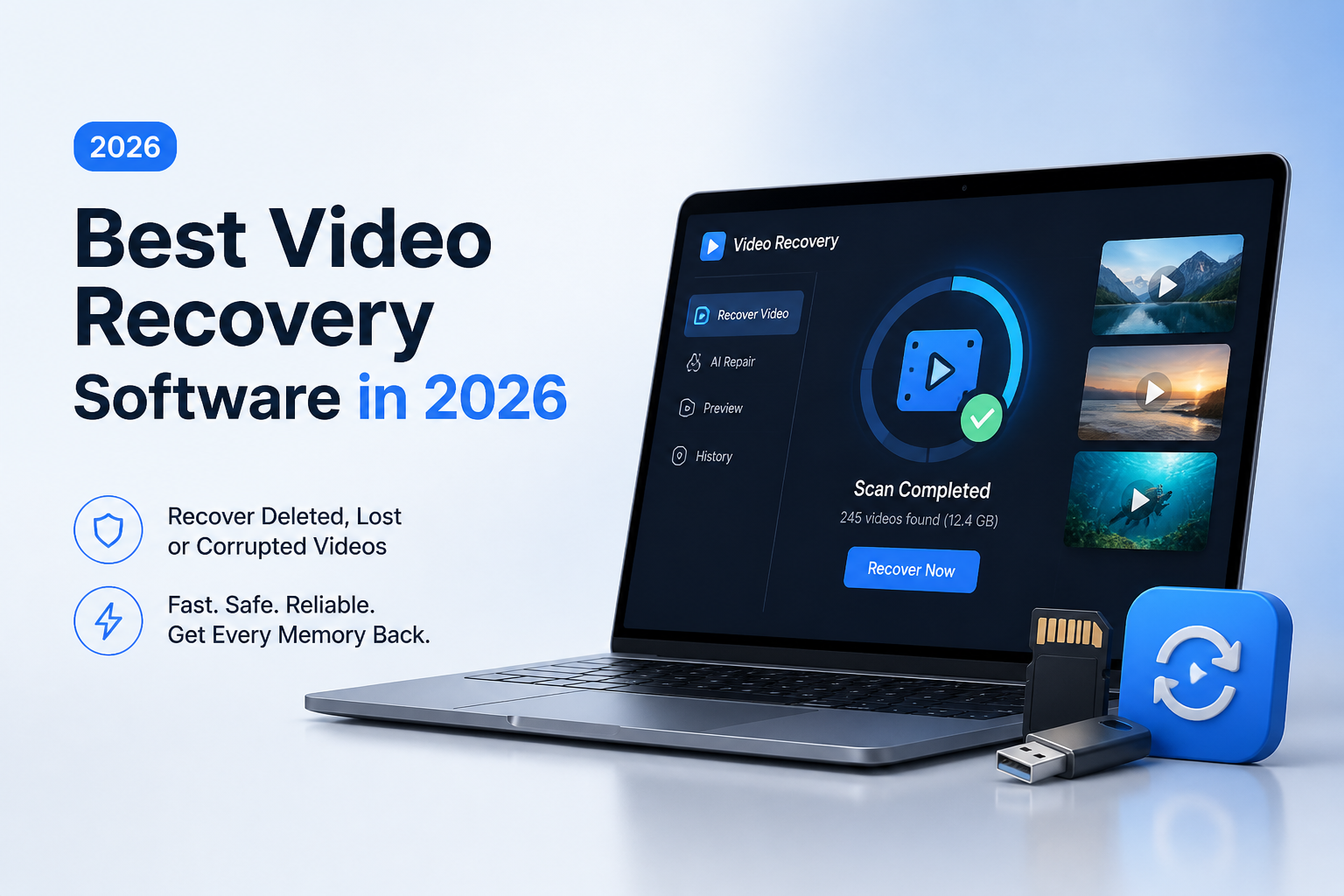Best Video Recovery Software in 2026