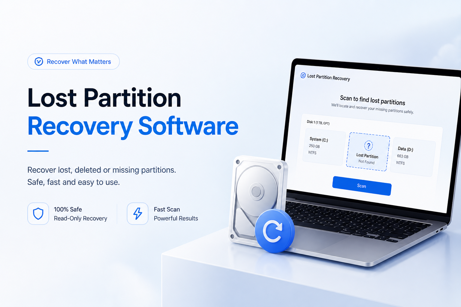 Lost Partition Recovery Software: 5 Best Tools for 2026