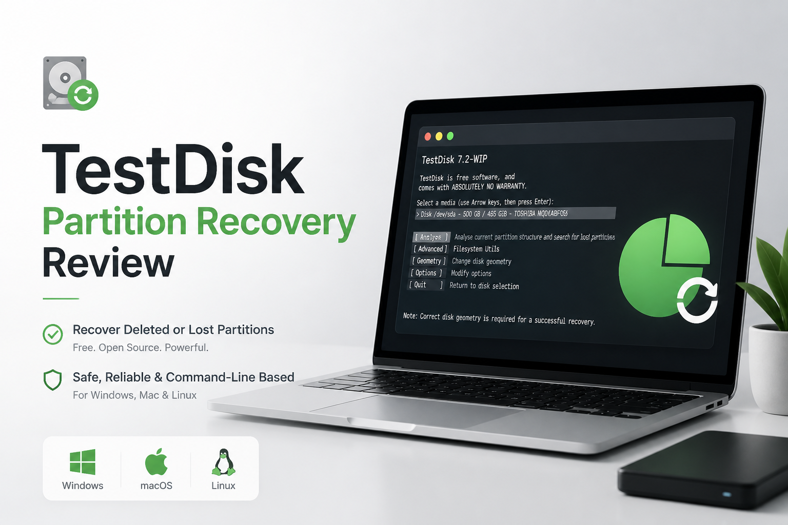 TestDisk Partition Recovery Review