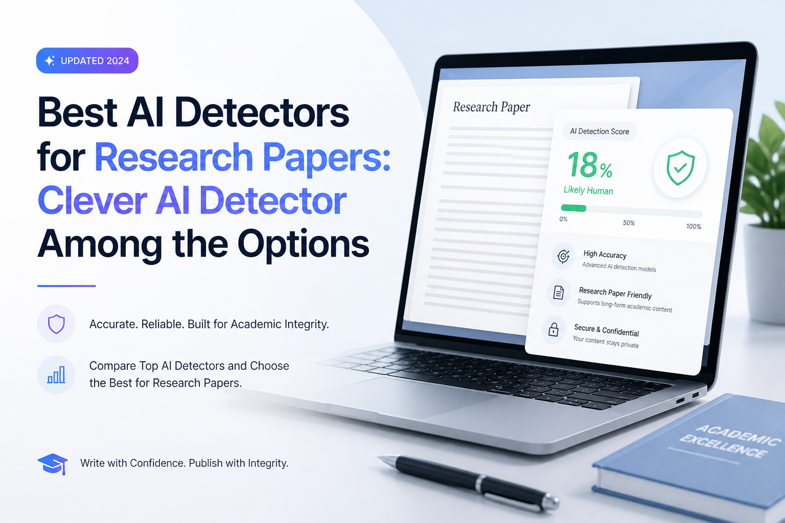 Best AI Detectors for Research Papers: Clever AI Detector Among the Options
